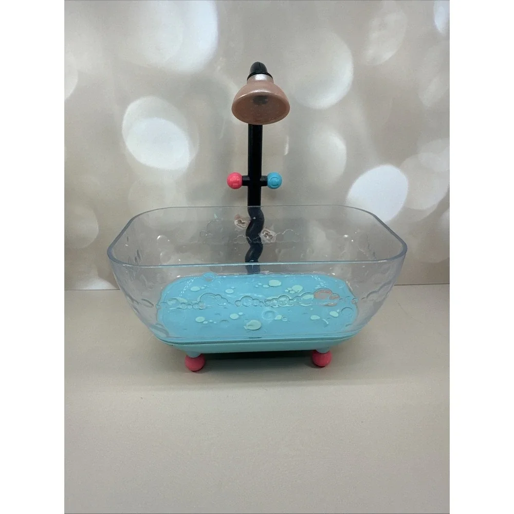 LOL Surprise OMG Doll House Replacement Part Furniture Refrigerator & Shower/Tub